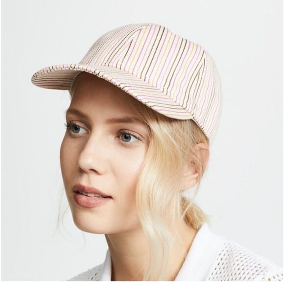Madewell Multi Stripe Baseball Hat - Picture 2 of 12